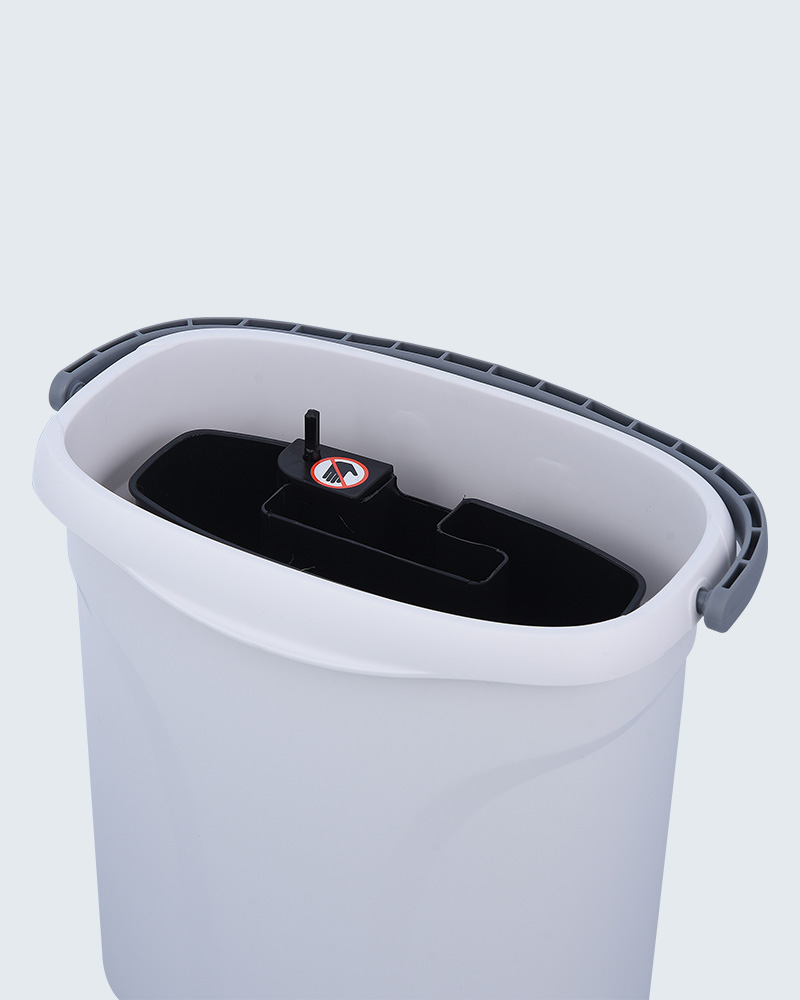 Mopx Çift Bölgeli Çift Kontrollü Kirli Su Ayırma Mop Kova Seti