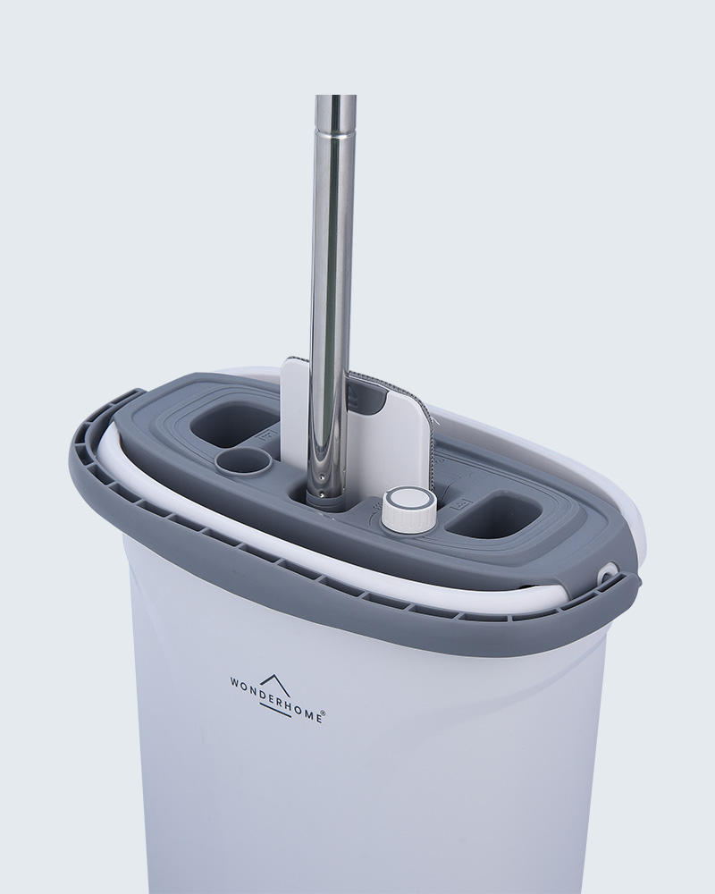 Mopx Çift Bölgeli Çift Kontrollü Kirli Su Ayırma Mop Kova Seti