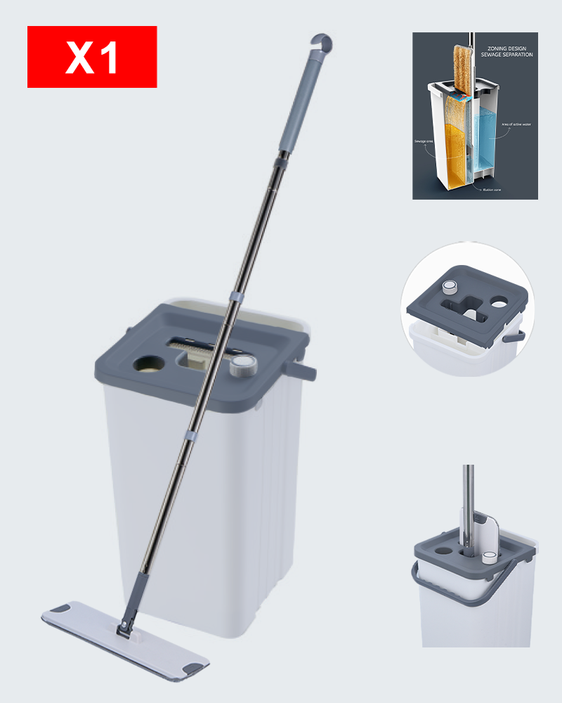 Temiz Ve Kirli Su Ayırma Mop Kova Seti